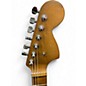 Used EVH FRANKEN STRAT Black and White Solid Body Electric Guitar