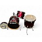 Used Yamaha 4 Piece Rydeen 4 Piece Candy Apple Red Drum Kit