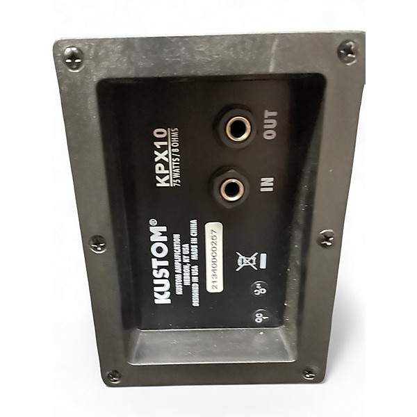 Used Kustom KPX10 Unpowered Speaker