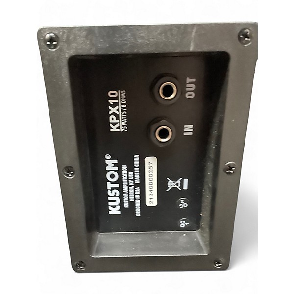 Used Kustom KPX10 Unpowered Speaker