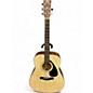 Used Yamaha F310 Natural Acoustic Guitar thumbnail