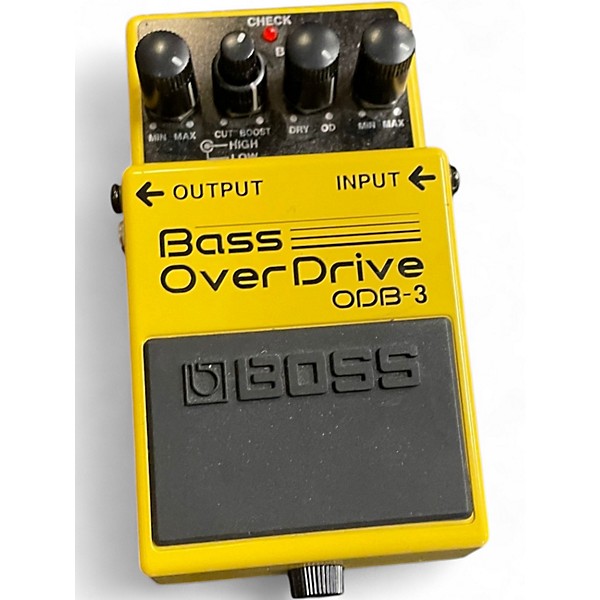 Used BOSS ODB3 Bass Overdrive Bass Effect Pedal
