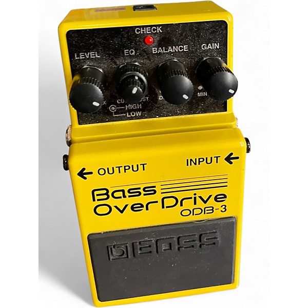 Used BOSS ODB3 Bass Overdrive Bass Effect Pedal