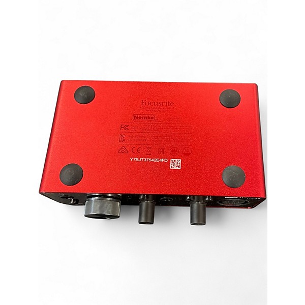 Used Focusrite Scarlett Solo Gen 3 Audio Interface