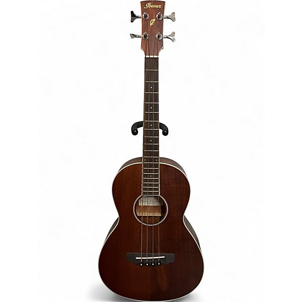 Used Ibanez PNB14E Natural Acoustic Bass Guitar