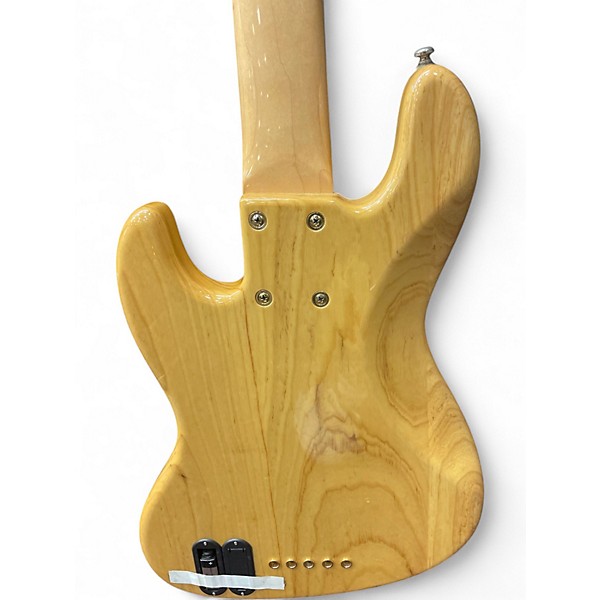Used Bass Mods MF5 Natural Electric Bass Guitar