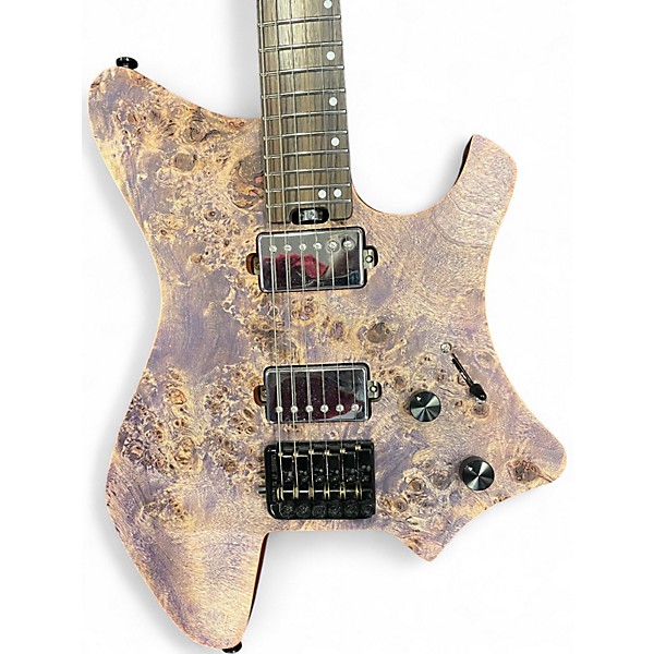 Used Eart GW2 Purple Solid Body Electric Guitar