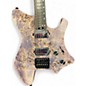 Used Eart GW2 Purple Solid Body Electric Guitar