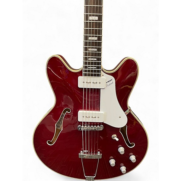 Used VOX BC-V90 Cherry Hollow Body Electric Guitar