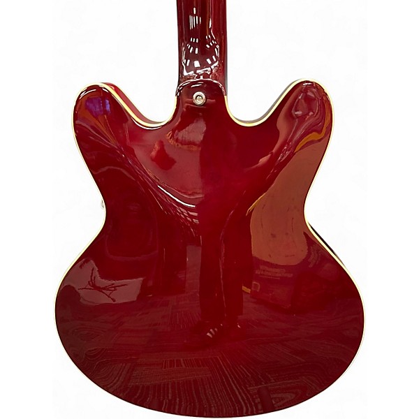 Used VOX BC-V90 Cherry Hollow Body Electric Guitar