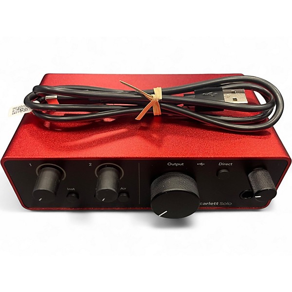 Used Focusrite Scarlett Solo Audio Interface