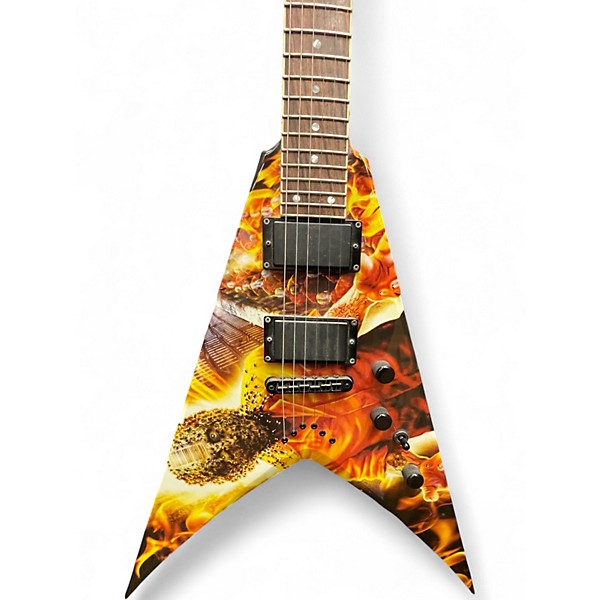 Used Dean Dave Mustaine VMNT EndGame Black Solid Body Electric Guitar