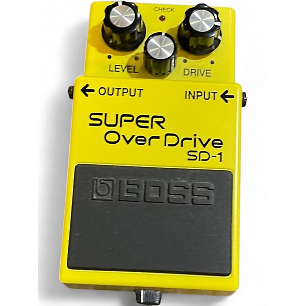 Used BOSS SD1 Super Overdrive Effect Pedal