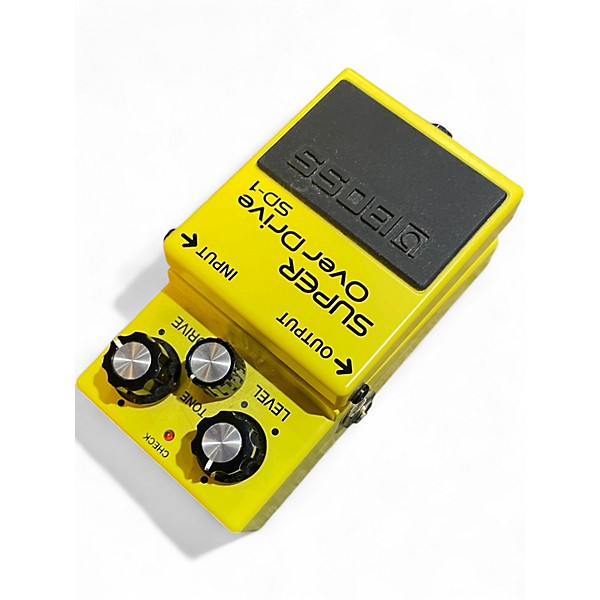 Used BOSS SD1 Super Overdrive Effect Pedal