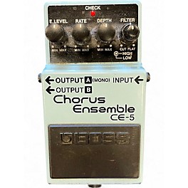 Used BOSS CE5 Chorus Ensemble Effect Pedal