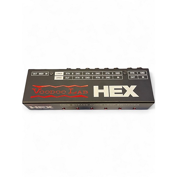 Used Voodoo Lab HEX Audio Loop Switcher Pedal