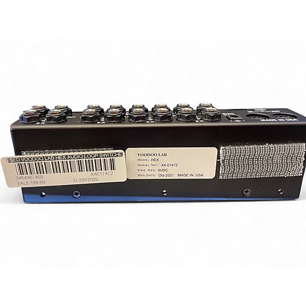 Used Voodoo Lab HEX Audio Loop Switcher Pedal