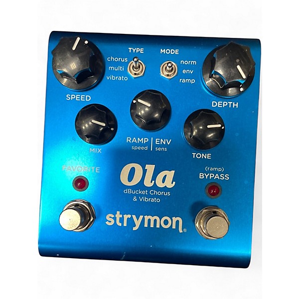 Used Strymon Ola dBucket Chorus and Vibrato Effect Pedal