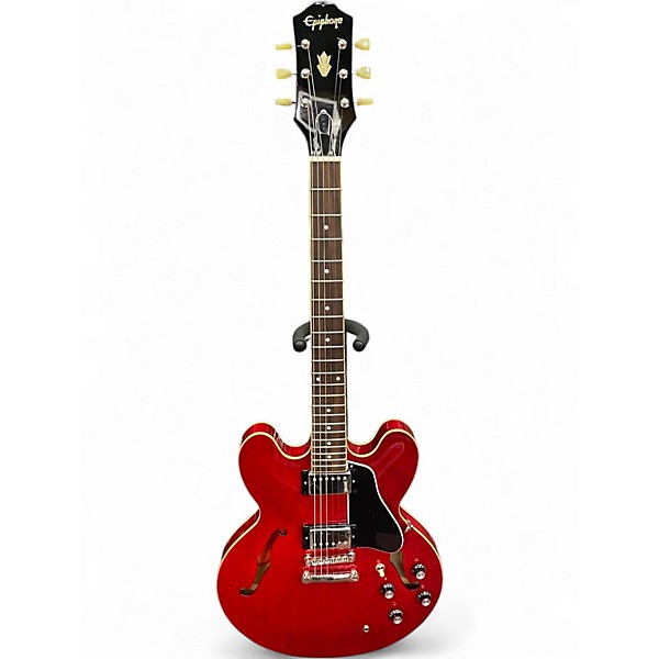 Used Epiphone ES355 Cherry Hollow Body Electric Guitar