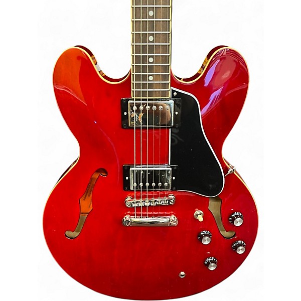 Used Epiphone ES355 Cherry Hollow Body Electric Guitar