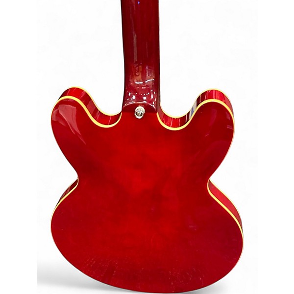 Used Epiphone ES355 Cherry Hollow Body Electric Guitar