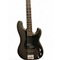 Used Squier Standard Series Precision Bass Pewter Electric Bass Guitar
