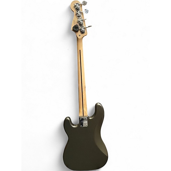 Used Squier Standard Series Precision Bass Pewter Electric Bass Guitar