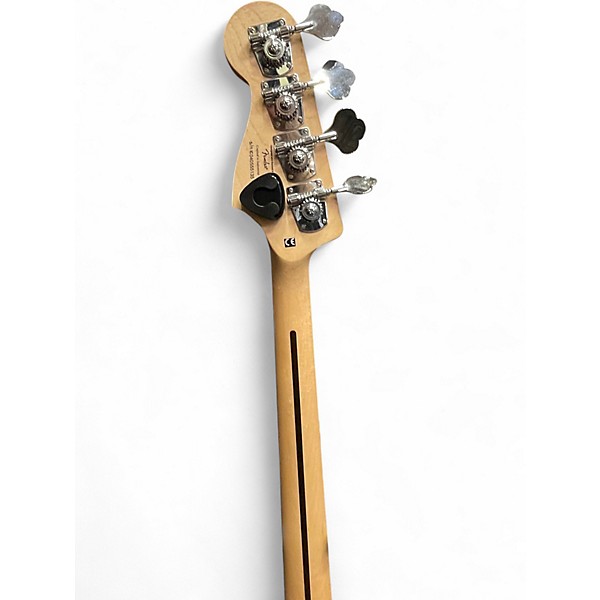 Used Squier Standard Series Precision Bass Pewter Electric Bass Guitar