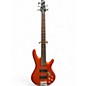 Used Ibanez GSR205 5 String Metallic Orange Electric Bass Guitar thumbnail