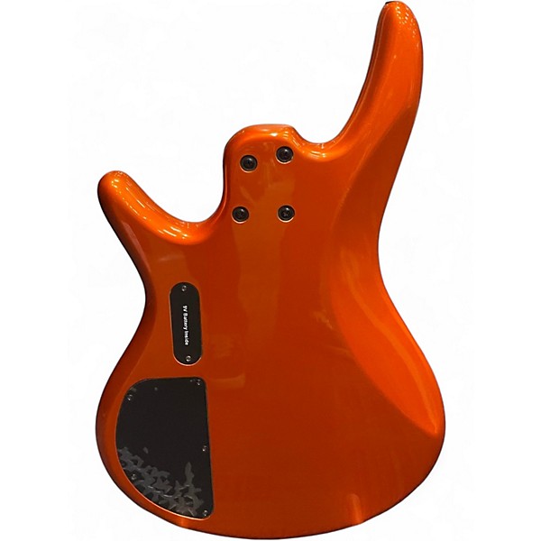 Used Ibanez GSR205 5 String Metallic Orange Electric Bass Guitar