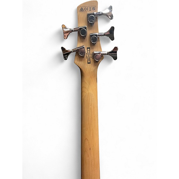 Used Ibanez GSR205 5 String Metallic Orange Electric Bass Guitar
