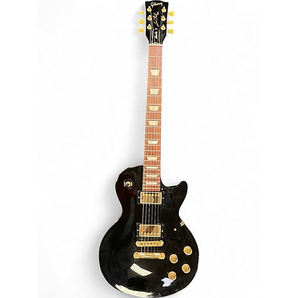 Used Gibson Les Paul Studio Black Solid Body Electric Guitar