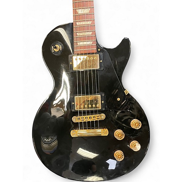 Used Gibson Les Paul Studio Black Solid Body Electric Guitar