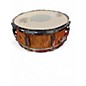 Used Pearl 14in Limited Artisan II Snare Natural Drum