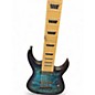 Used Agile SEPTOR 8 Trans Blue Solid Body Electric Guitar