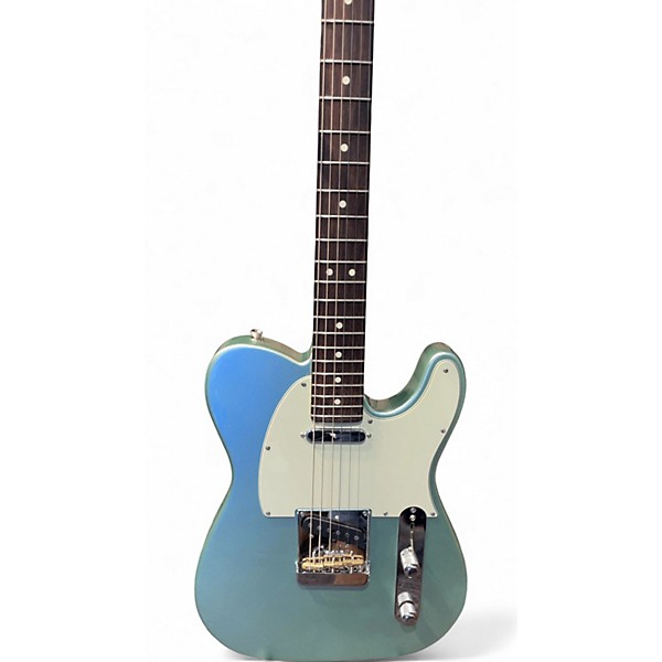 Used Fender American Professional II Telecaster Surf Green Solid Body Electric Guitar
