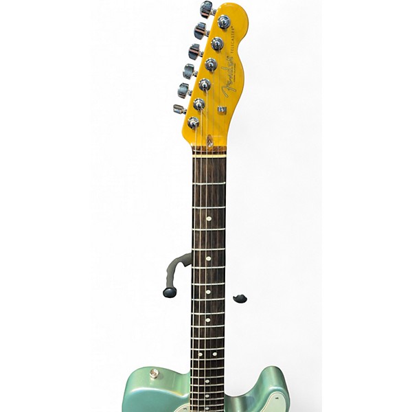 Used Fender American Professional II Telecaster Surf Green Solid Body Electric Guitar