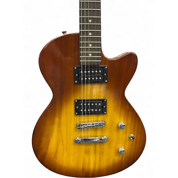 Used Brownsville Guitar 2 Color Sunburst Solid Body Electric Guitar