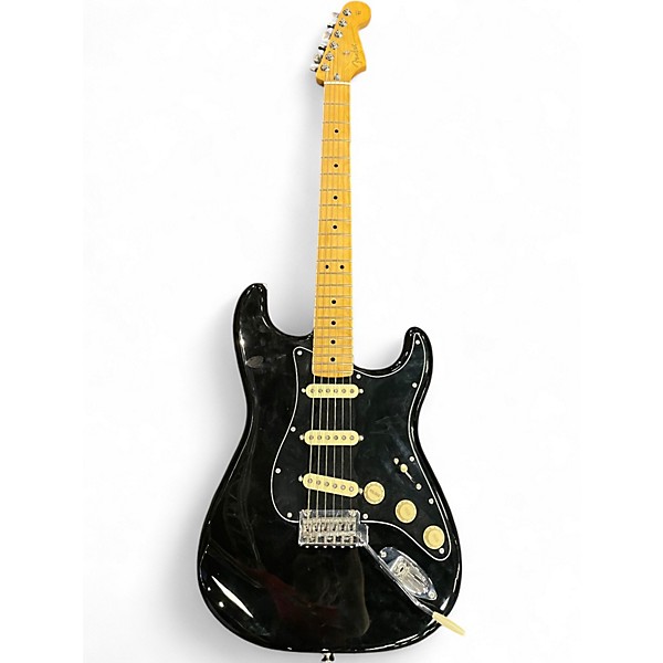 Used Fender Stratocaster Player II 70th Ani Black Solid Body Electric Guitar
