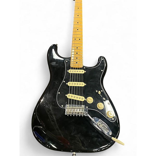 Used Fender Stratocaster Player II 70th Ani Black Solid Body Electric Guitar