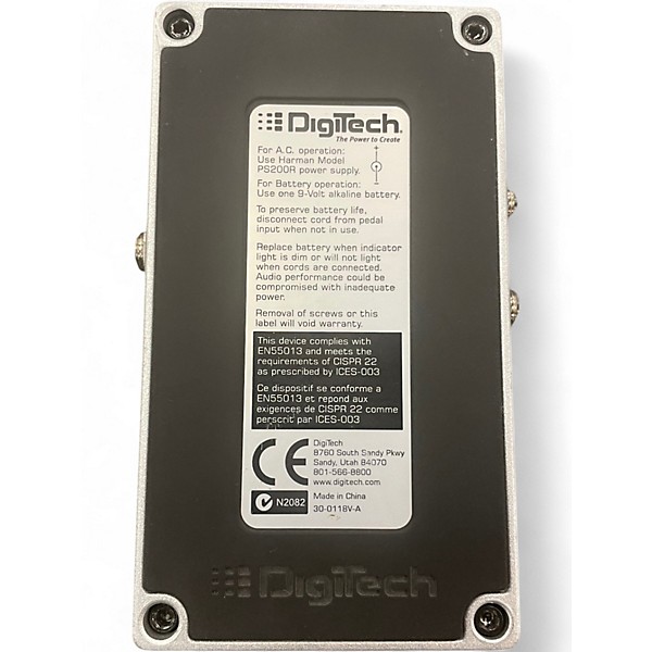 Used DigiTech DigiDelay Effect Pedal