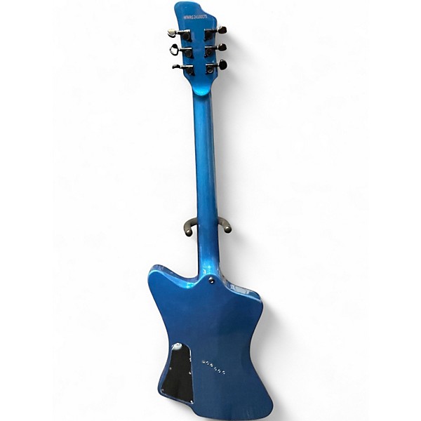 Used West Creek Guitars Mirage T Bird Style Blue Solid Body Electric Guitar