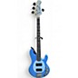 Used Sterling by Music Man StingRay Ray4HH Blue Electric Bass Guitar