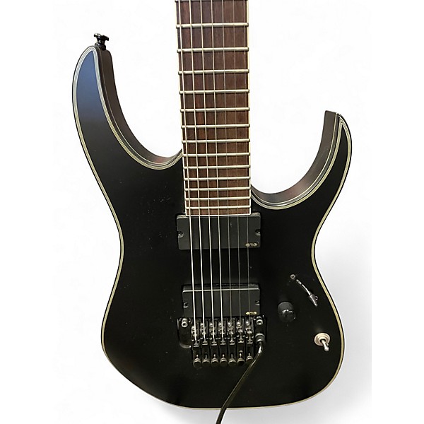 Used Ibanez RGIR37BE Black Solid Body Electric Guitar