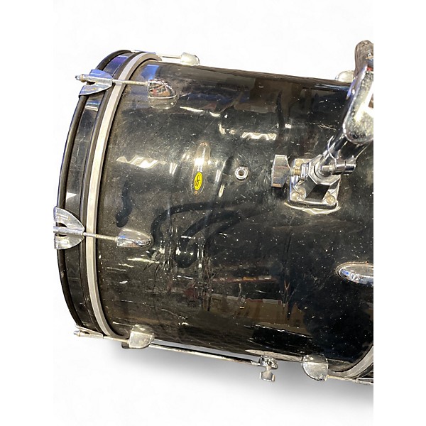 Used Sound Percussion Labs 3 Piece 3PC Black Drum Kit