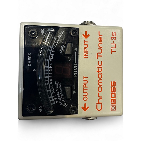 Used 2020s BOSS tu-3s Tuner Pedal