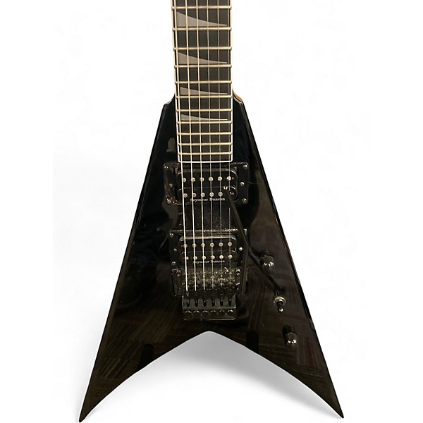 Used Jackson Pro King V KV Black Solid Body Electric Guitar