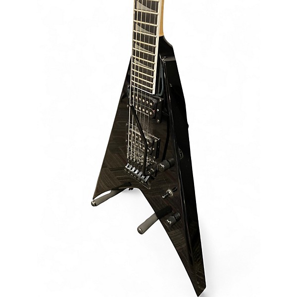Used Jackson Pro King V KV Black Solid Body Electric Guitar