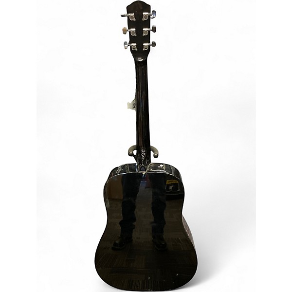 Used Fender DG60 Black Acoustic Guitar