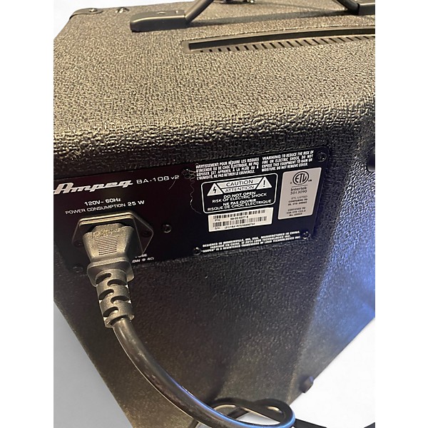Used Ampeg BA108 25W 1X8 Bass Combo Amp